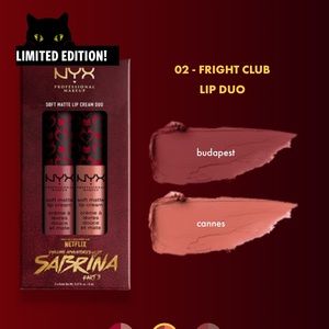 RARE NYX SABRINA FRIGHT CLUB DUO